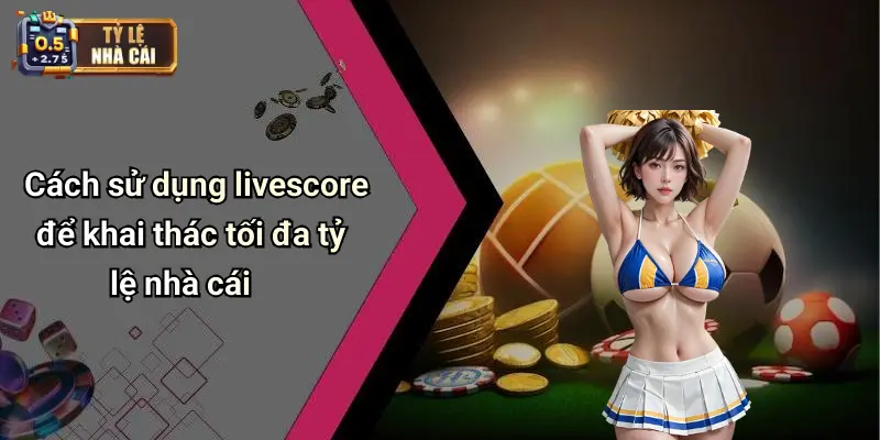 Cách sử dụng livescore để khai thác tối đa tỷ lệ nhà cái