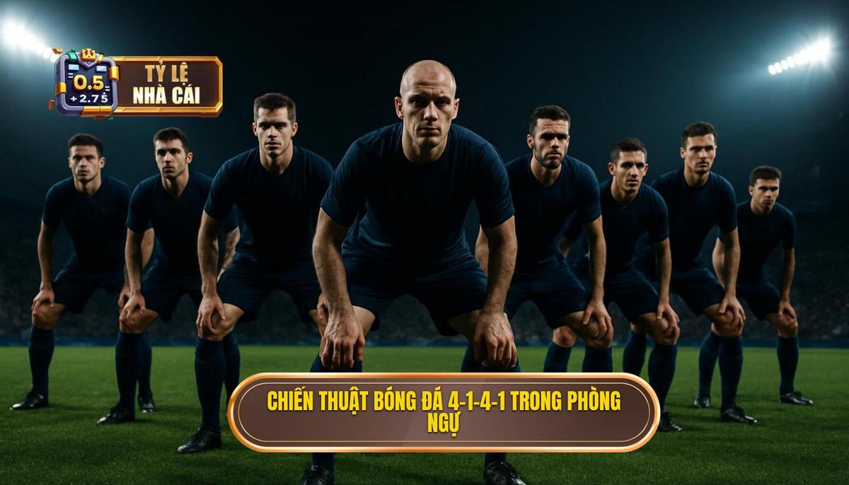 Áp dụng Chiến thuật bóng đá 4-1-4-1 phòng ngự trong các tình huống cụ thể