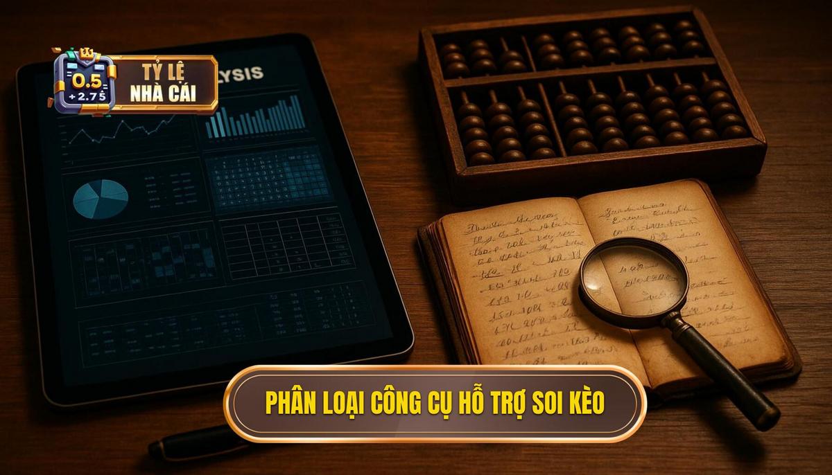 Phân loại các công cụ hỗ trợ soi kèo phổ biến hiện nay