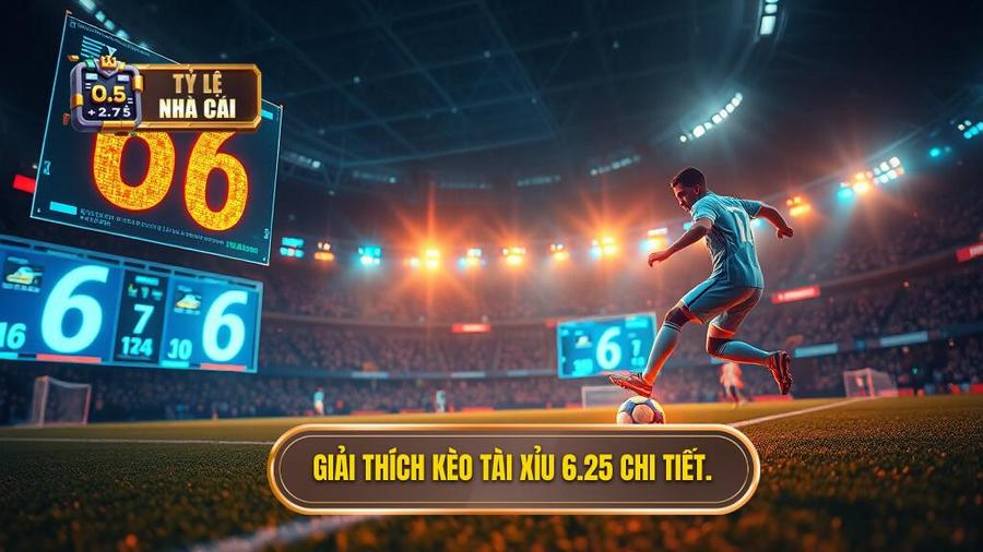 1. Giải thích kèo tài xỉu 6.25 chi tiết.