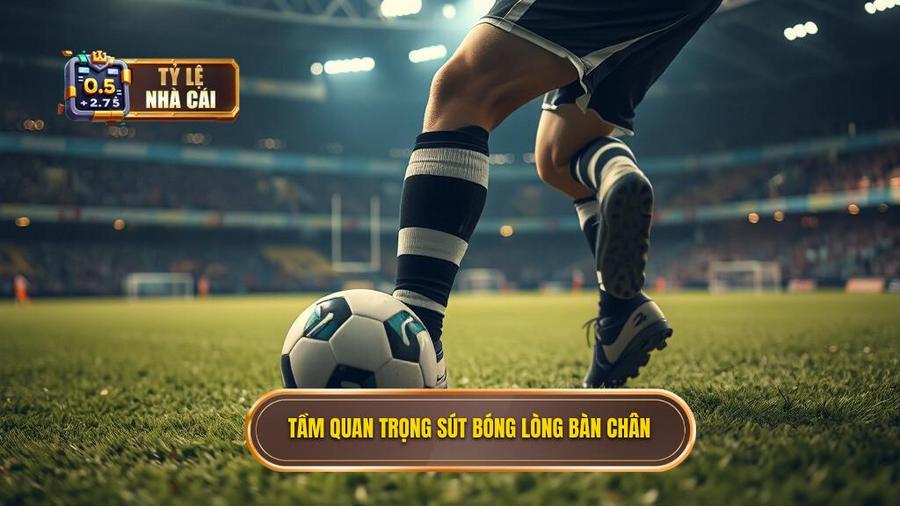 1. Tầm quan trọng sút bóng lòng bàn chân