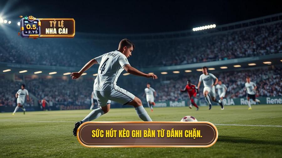 2. Sức hút kèo ghi bàn từ đánh chặn.