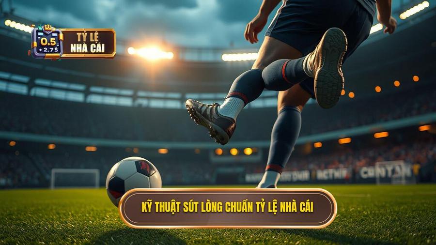 Kỹ thuật sút lòng chuẩn TỶ LỆ NHÀ CÁI