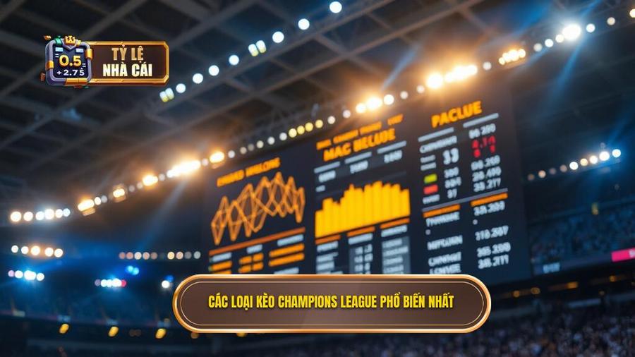 Phân tích đa chiều về biến động tỷ lệ kèo Champions League