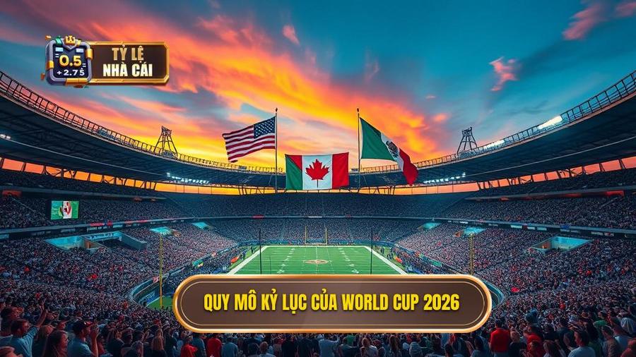 Tổng quan về World Cup 2026: Quy mô chưa từng có