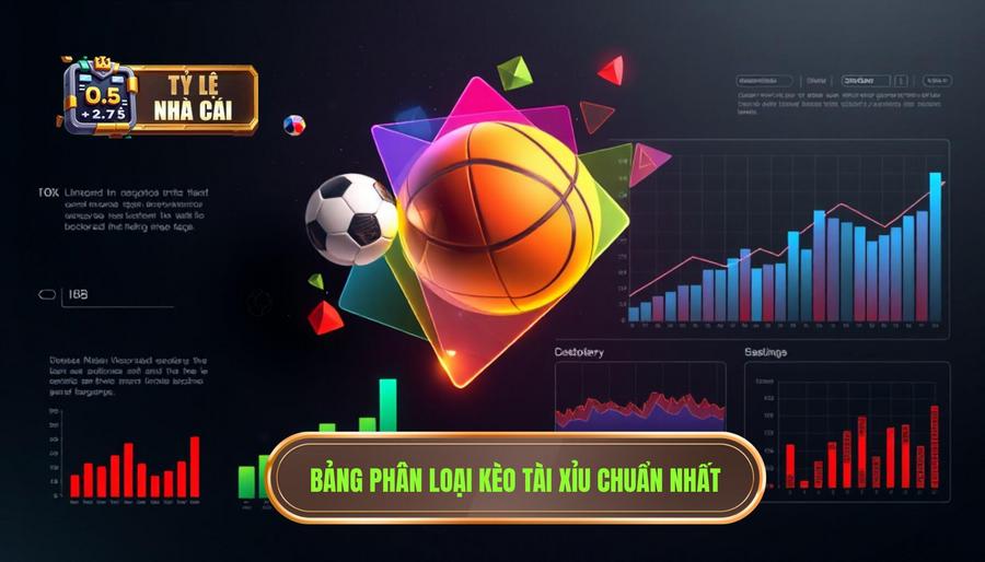 Bảng phân loại kèo Tài Xỉu phổ biến và cách đọc vị