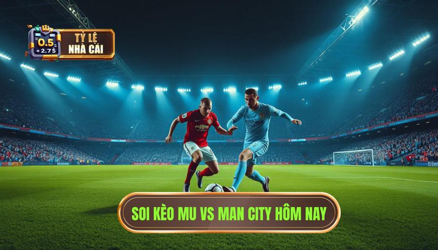 Soi Kèo bóng đá MU vs Man City hôm nay: Các tỷ lệ phổ biến