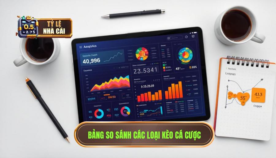 Bảng so sánh các loại kèo phổ biến và cách đọc